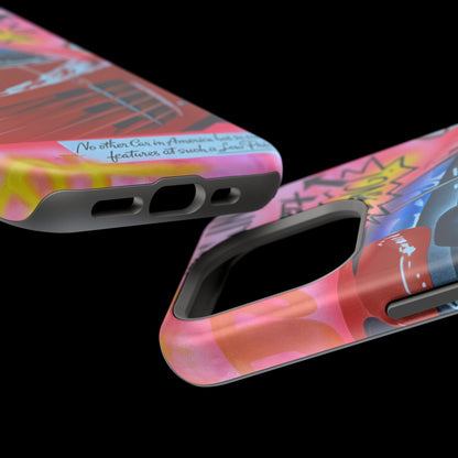 MagSafe "miami momentos" airbrush iPhone case
