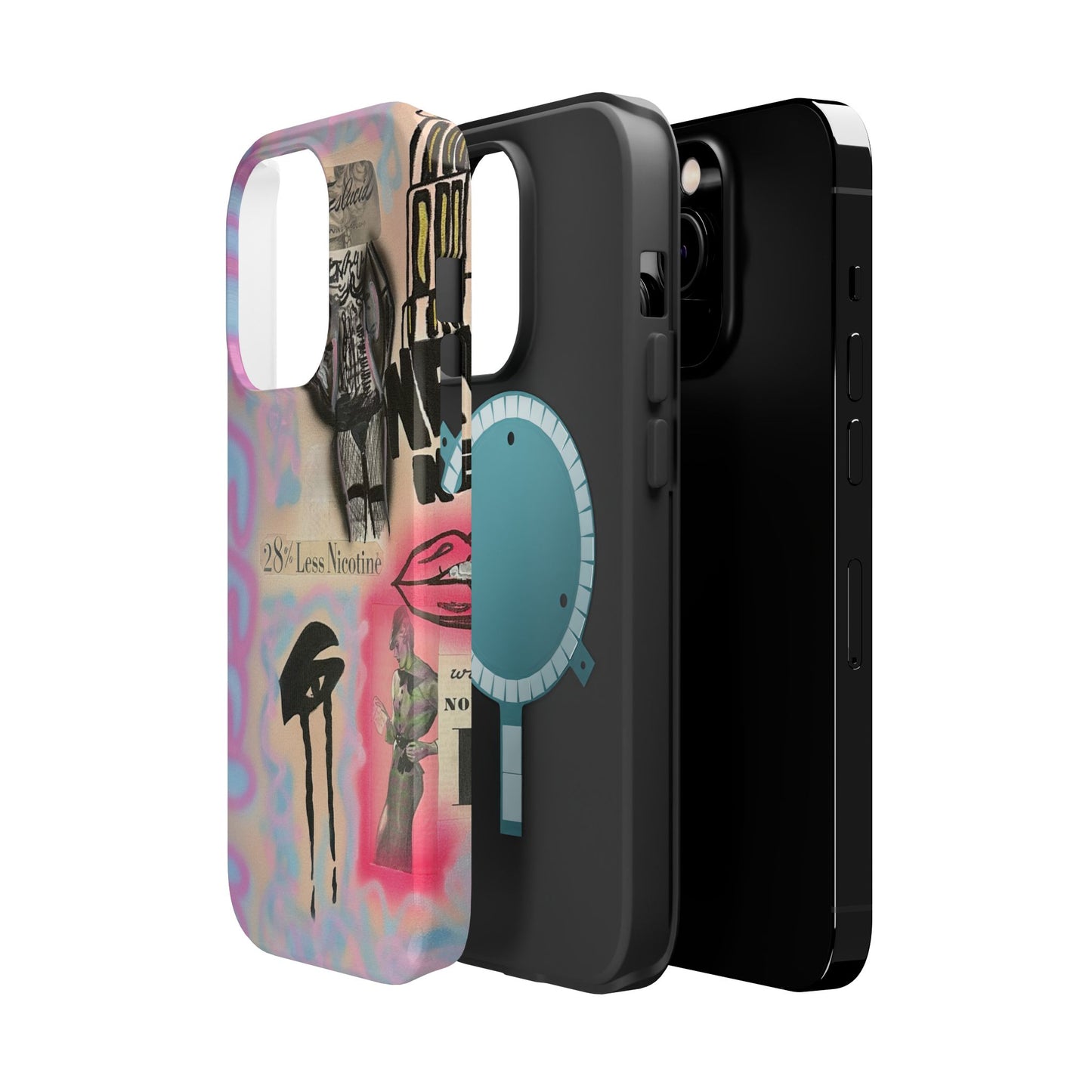 MagSafe "the feeling" airbrush iPhone case