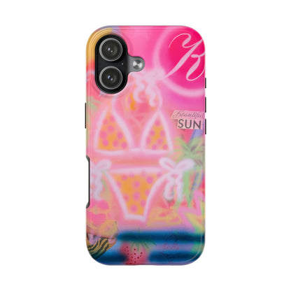 "santa monica strawberry" airbrush iPhone case