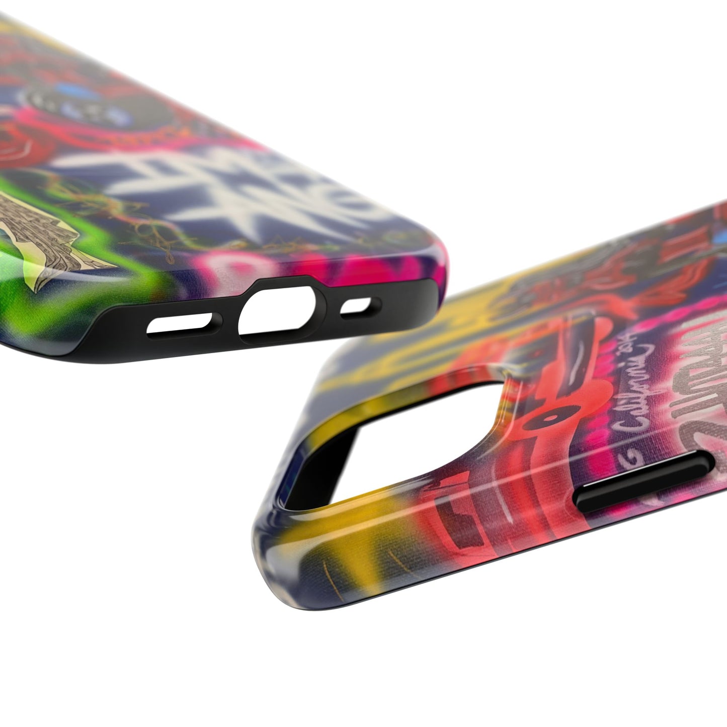 "im an angel" airbrush iPhone case