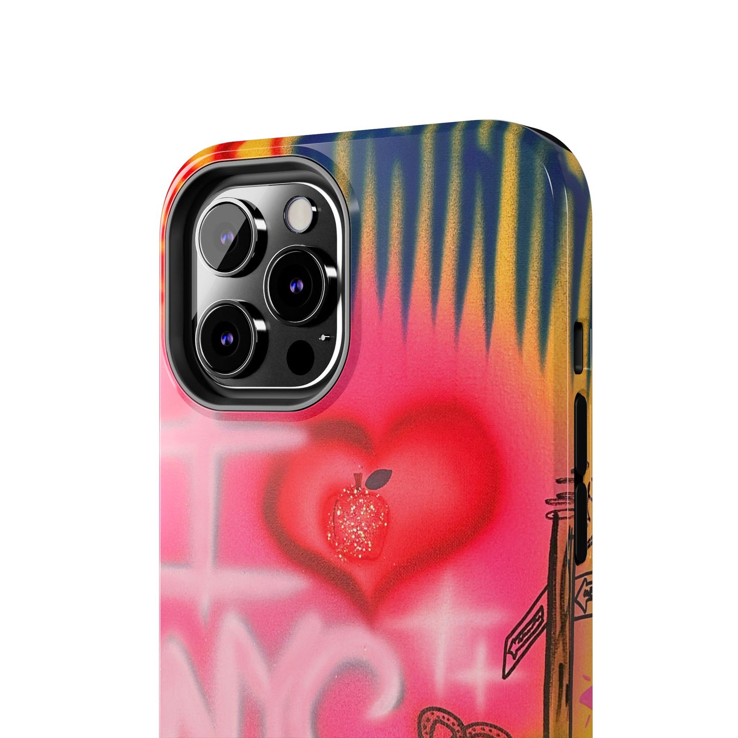 "in the city" airbrush iPhone case
