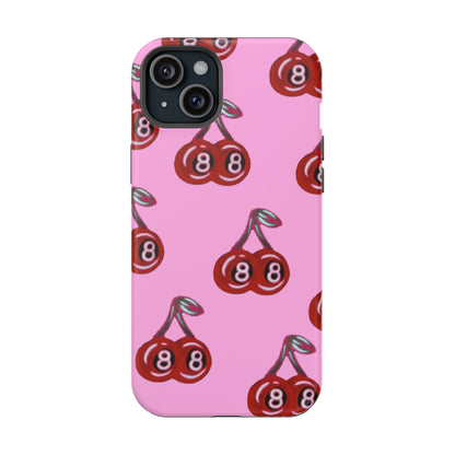 MagSafe "cami cherry pink" Airbrush iPhone Hülle