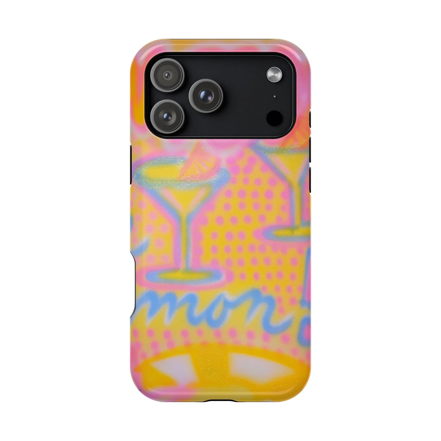 MagSafe "lemontini" airbrush iPhone case