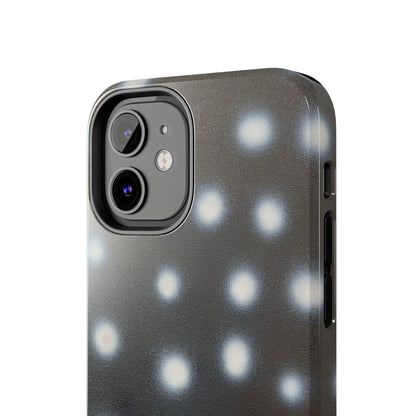"coconut noir polka dot" airbrush iPhone case
