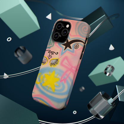 MagSafe "star energy" airbrush iPhone case