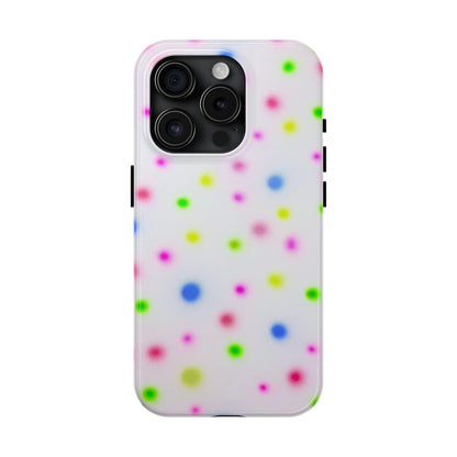 "birthday cake polka dot" airbrush iPhone case