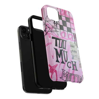 "too much motion" airbrush iPhone case