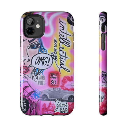 "intellectual energy" airbrush iPhone case