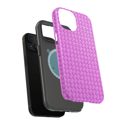 MagSafe "pink studs" airbrush iPhone case