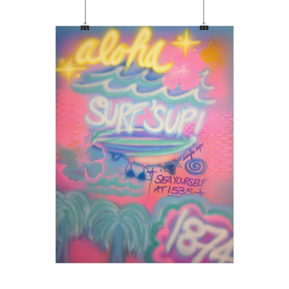 custom gphi airbrush rolled print