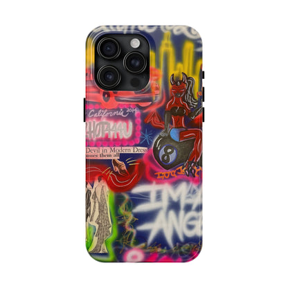 "im an angel" airbrush iPhone case