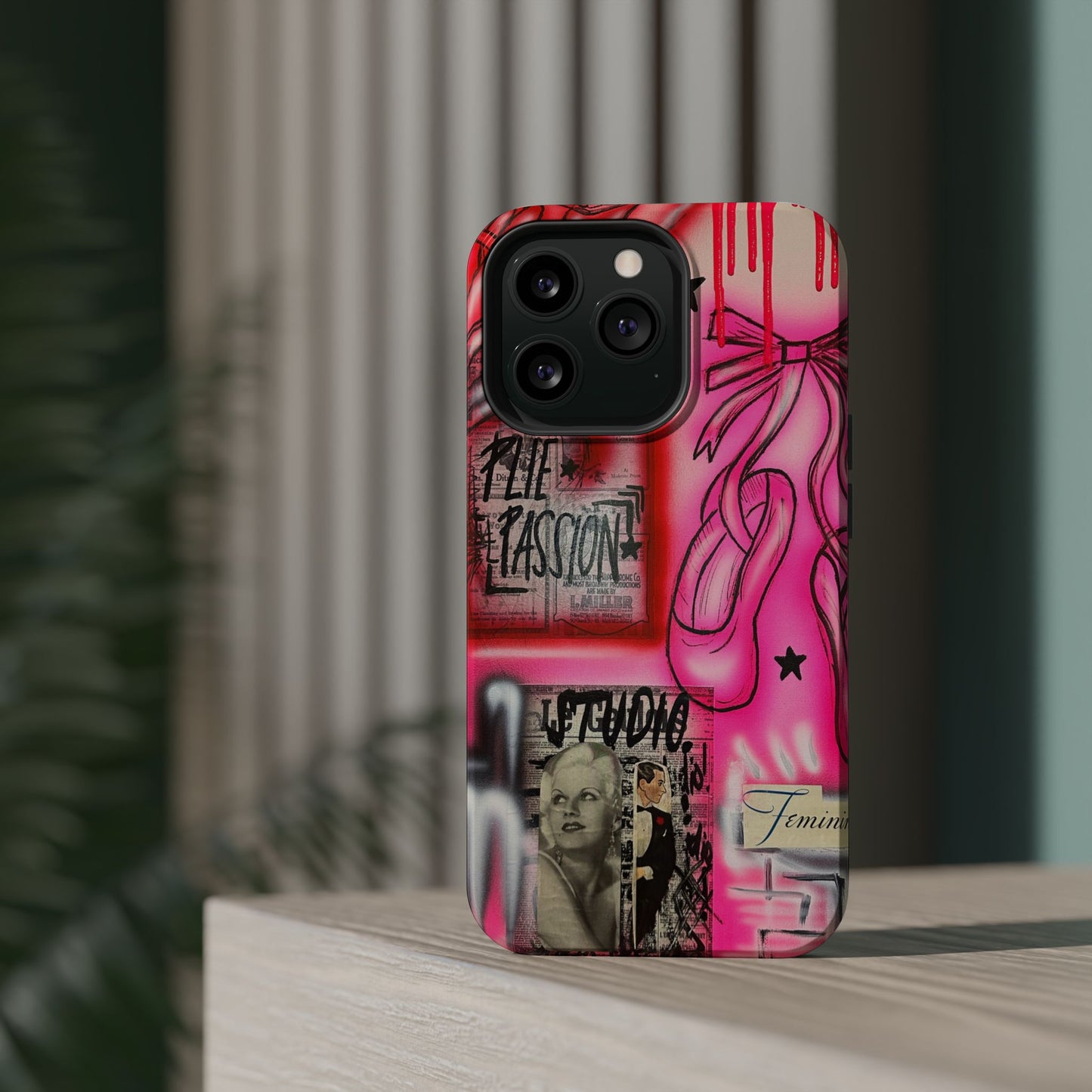 MagSafe „Plié Passion“ Airbrush-iPhone-Hülle