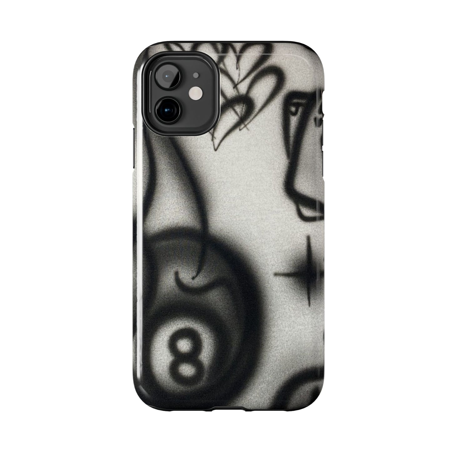 "hidden ace" airbrush iPhone case