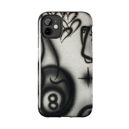 "hidden ace" airbrush iPhone case