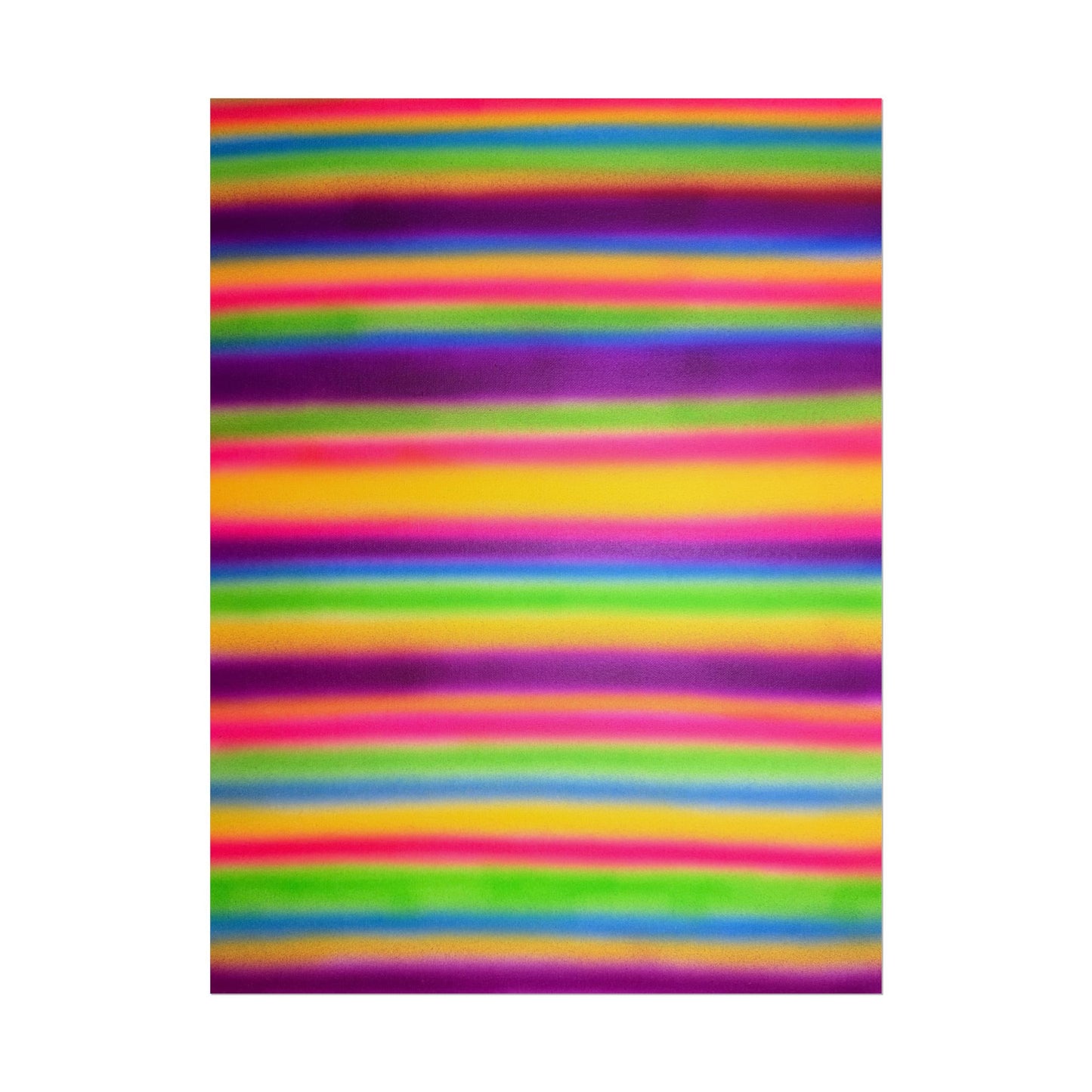 "colorful stripes" airbrush rolled print