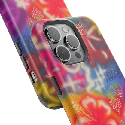 MagSafe „luck & luv“ Airbrush iPhone-Hülle