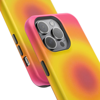 MagSafe "Pink Lemonade Aura" Airbrush iPhone Case
