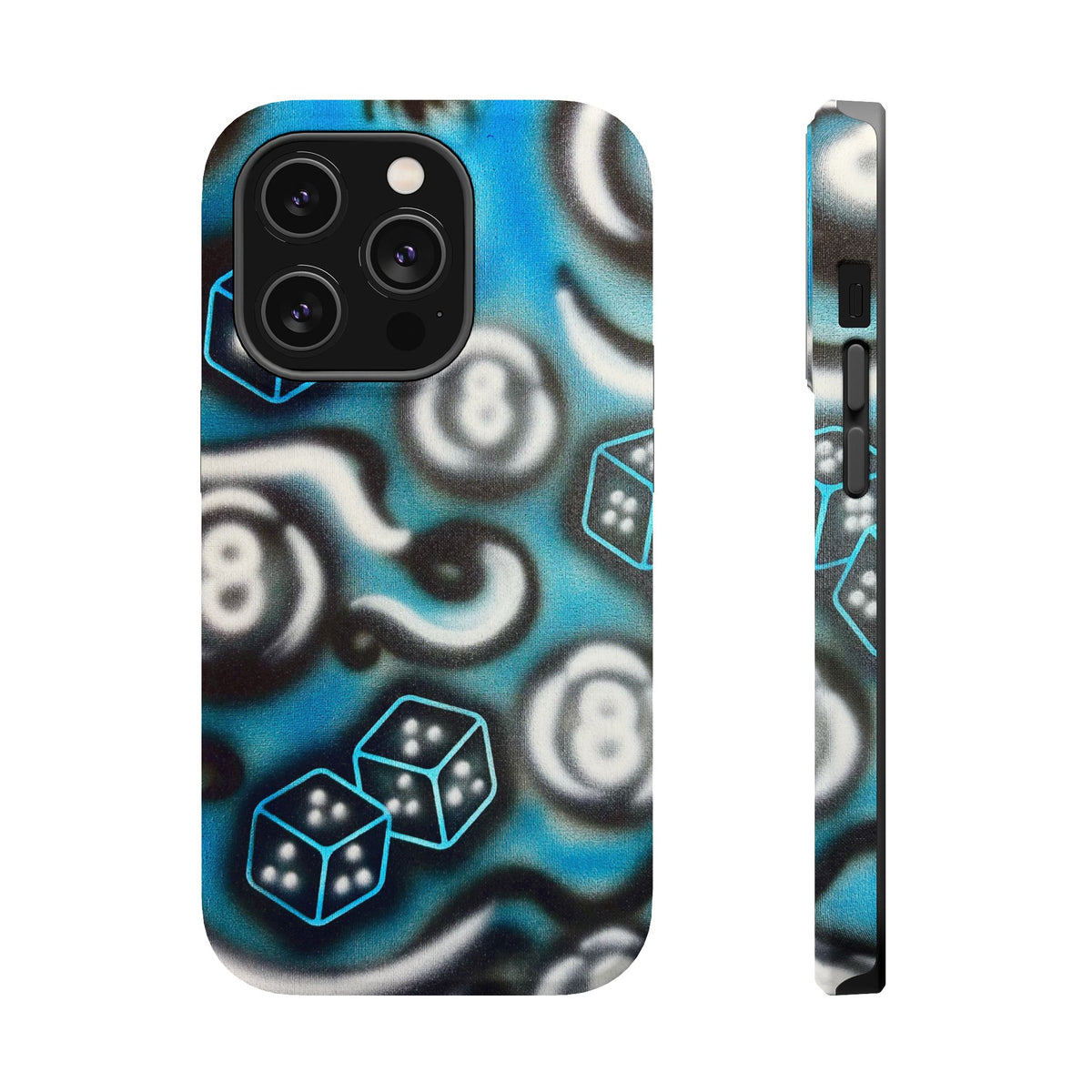 MagSafe "risk it!" airbrush iPhone case