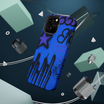 MagSafe „Infamous Indigo“ Airbrush iPhone Hülle