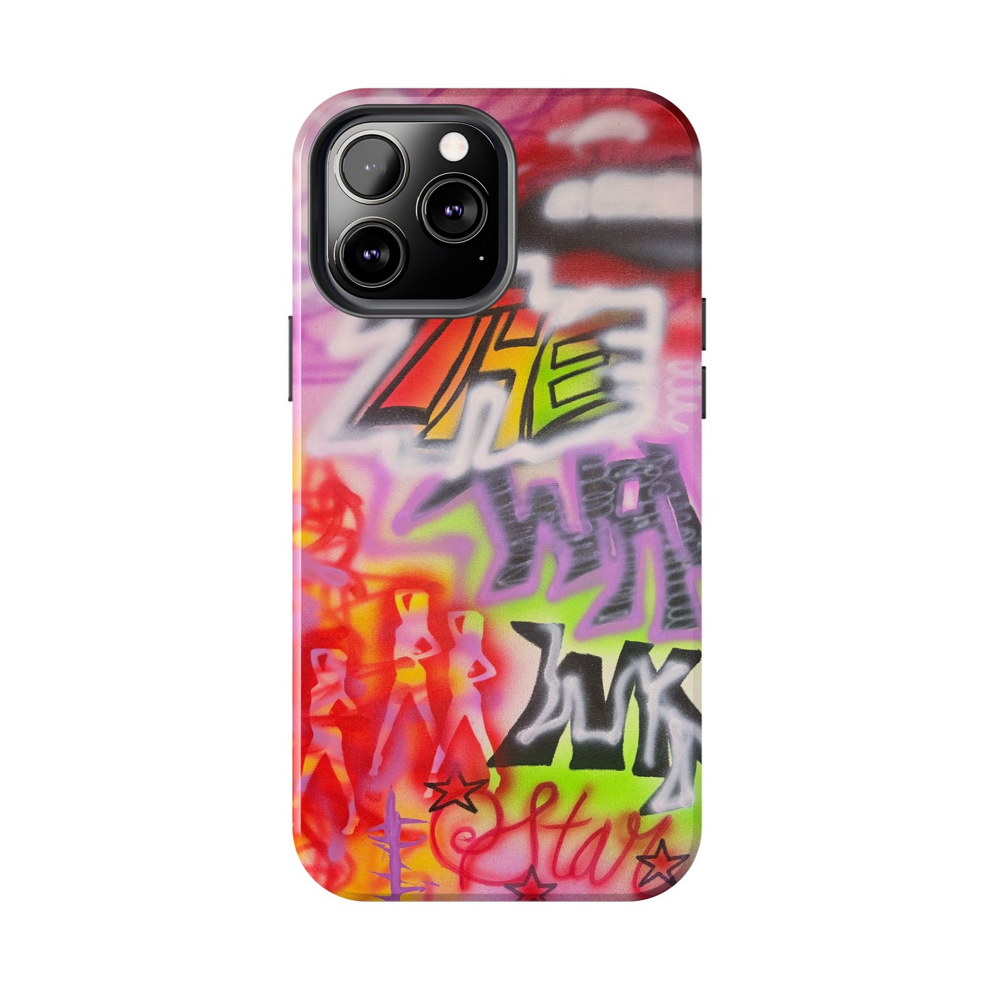 "wynwood gold" airbrush iPhone case