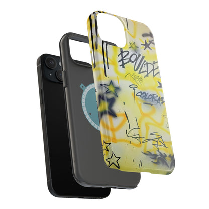 MagSafe "boulder" airbrush iPhone case