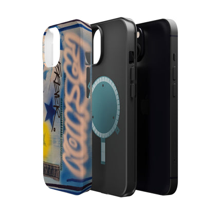 MagSafe "fashion forever" airbrush iPhone case