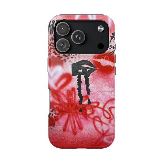 "intriguing encounter" airbrush iPhone case