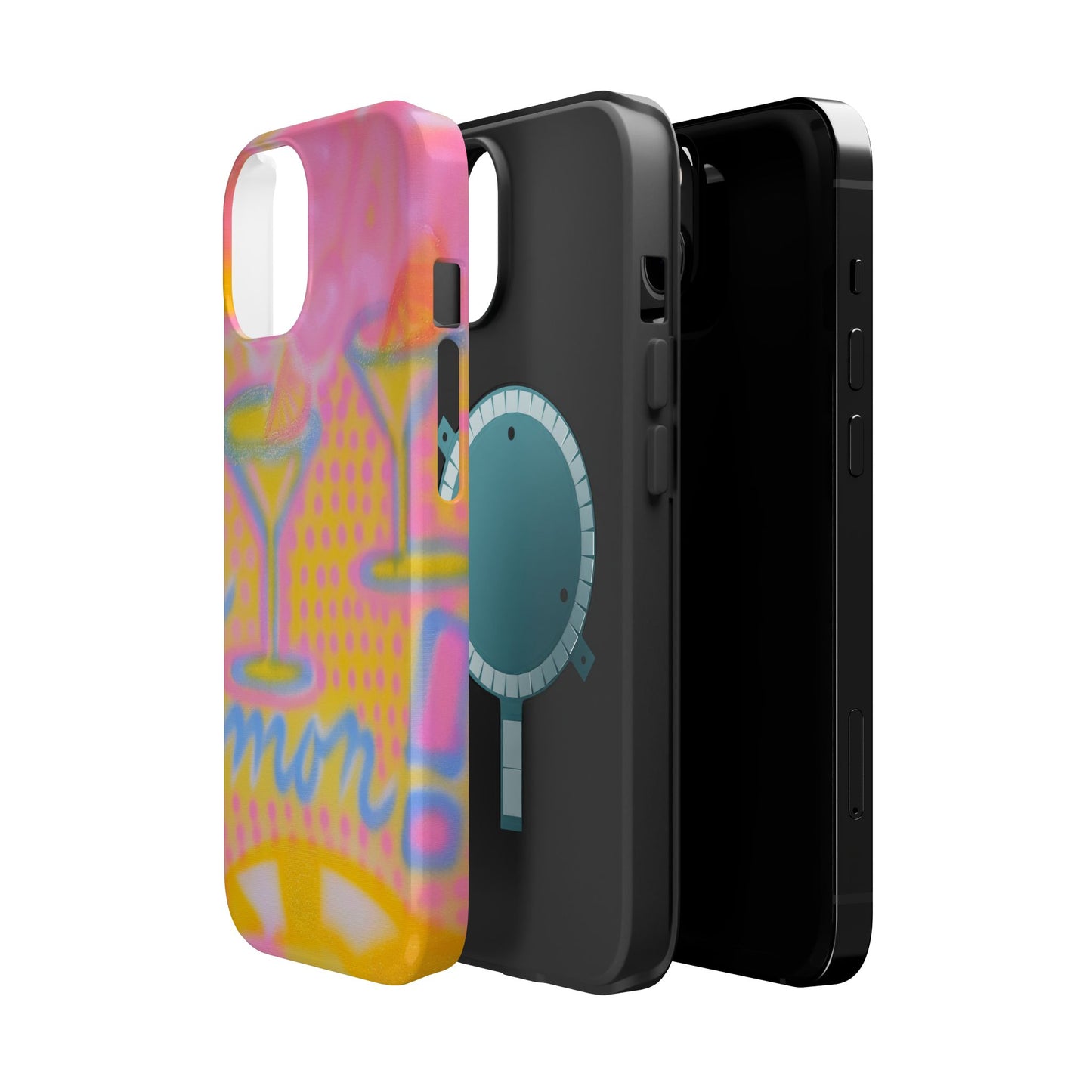 MagSafe "lemontini" airbrush iPhone case