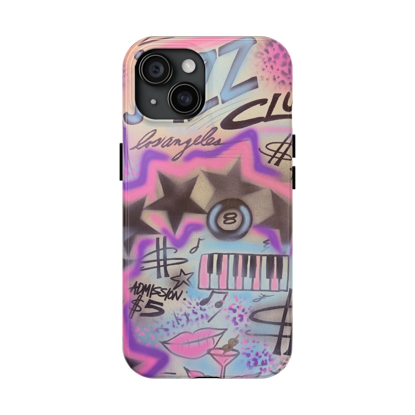 "the jazz club" airbrush iPhone case