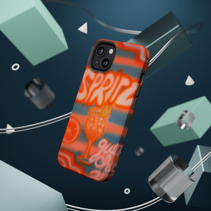 MagSafe "aperol spritz pt. 2" airbrush iPhone case