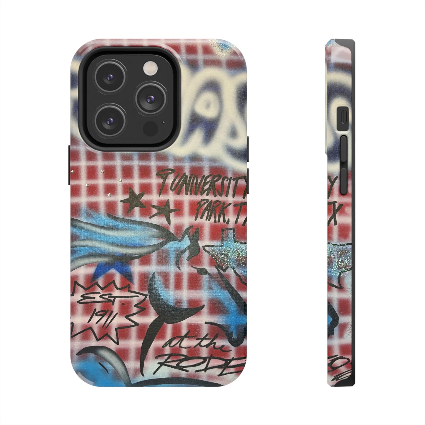 "texas" airbrush iPhone case