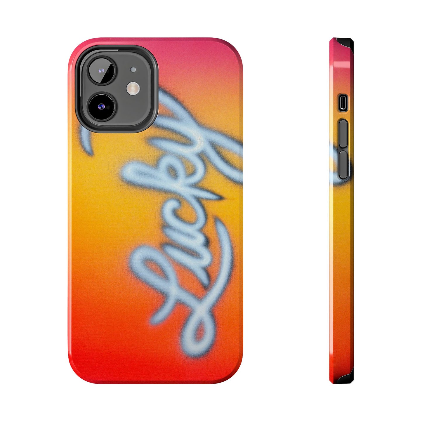 "lucky" airbrush iPhone case
