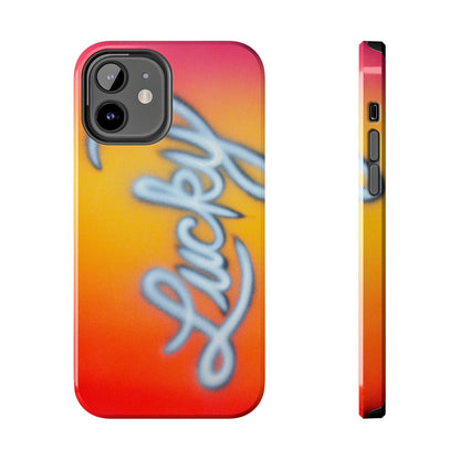 "lucky" airbrush iPhone case