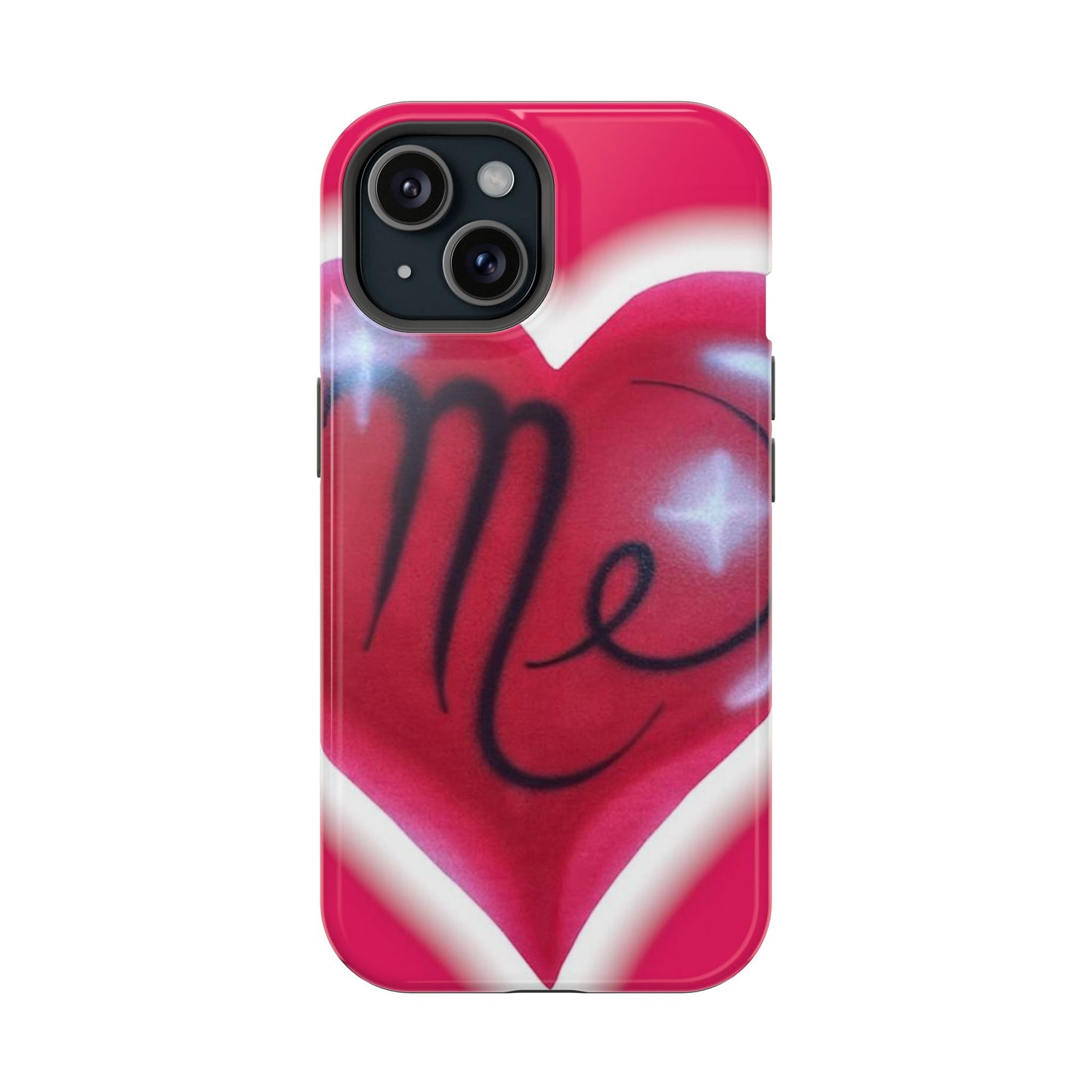 MagSafe "i <3 me" Airbrush iPhone Hülle