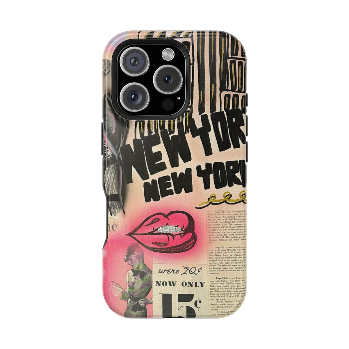 MagSafe „New York, New York“ Airbrush iPhone Hülle