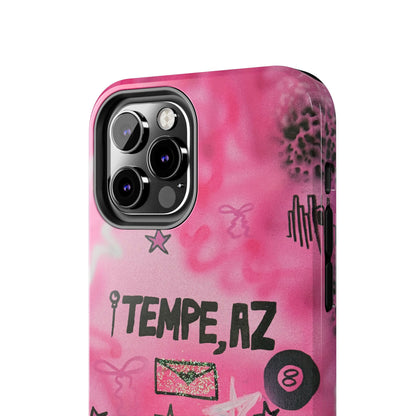 "tempe, az pt. 2" airbrush iPhone case