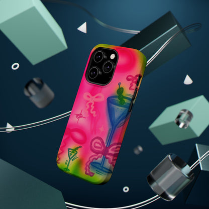 MagSafe „Bow Martini“ Airbrush-iPhone-Hülle
