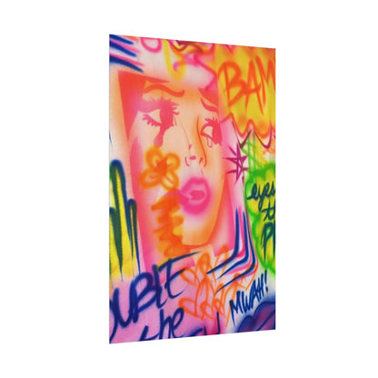 "current standards pt. 2" airbrush rolled print