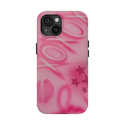 "perfectly pink" airbrush iPhone case