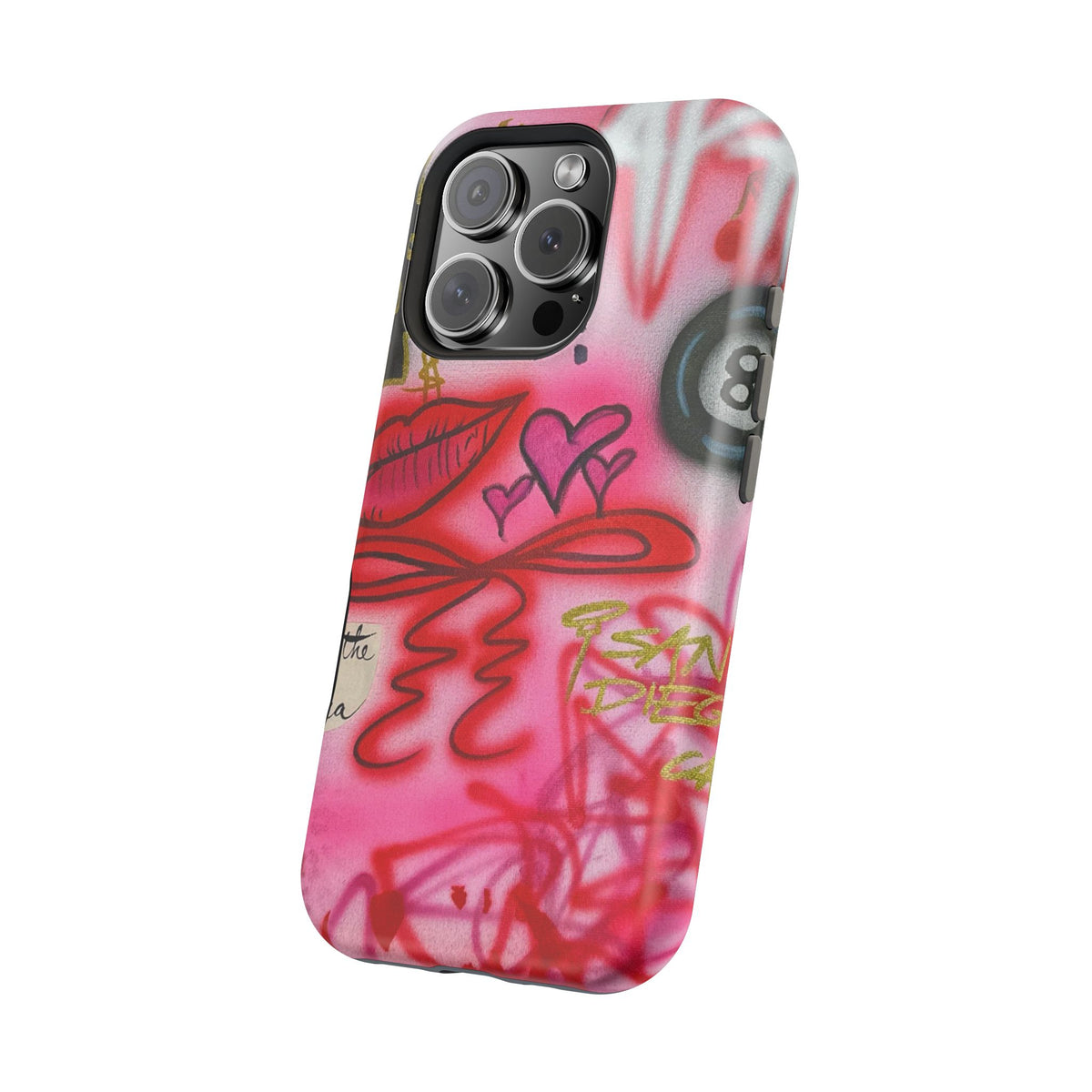 MagSafe "IT girl" airbrush iPhone case