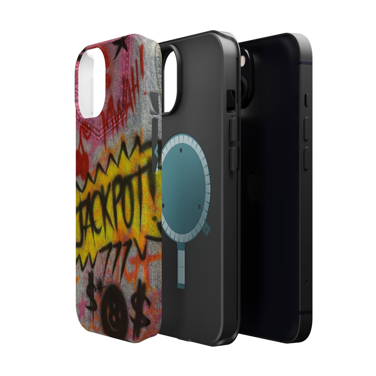 MagSafe "JACKPOT!" airbrush iPhone case