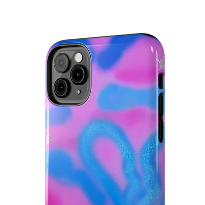"blue camo" airbrush iPhone case