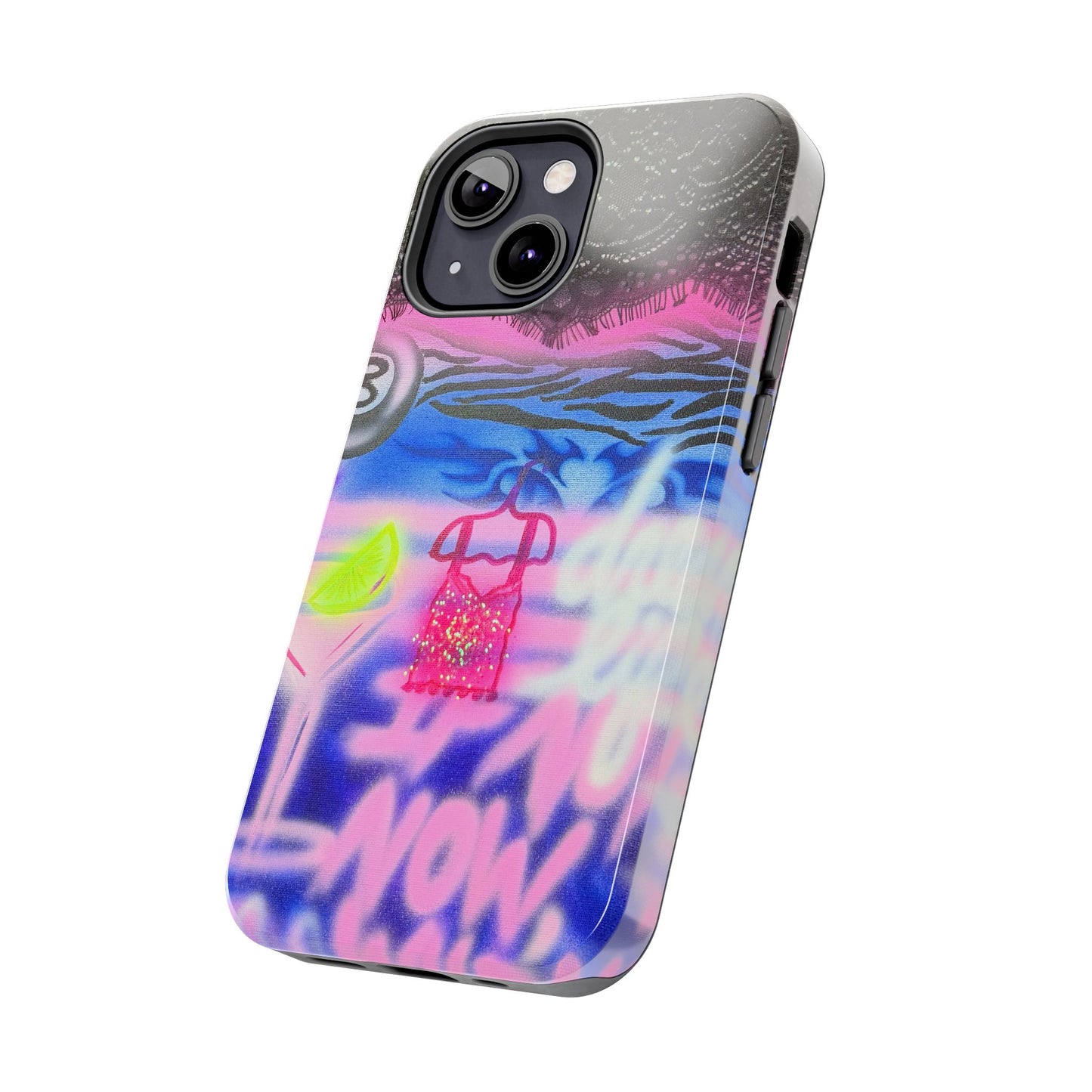 "dream life pt. 2" airbrush iPhone case