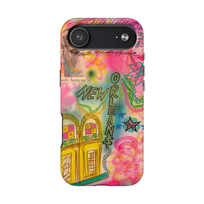 "new orleans, la" airbrush iPhone case
