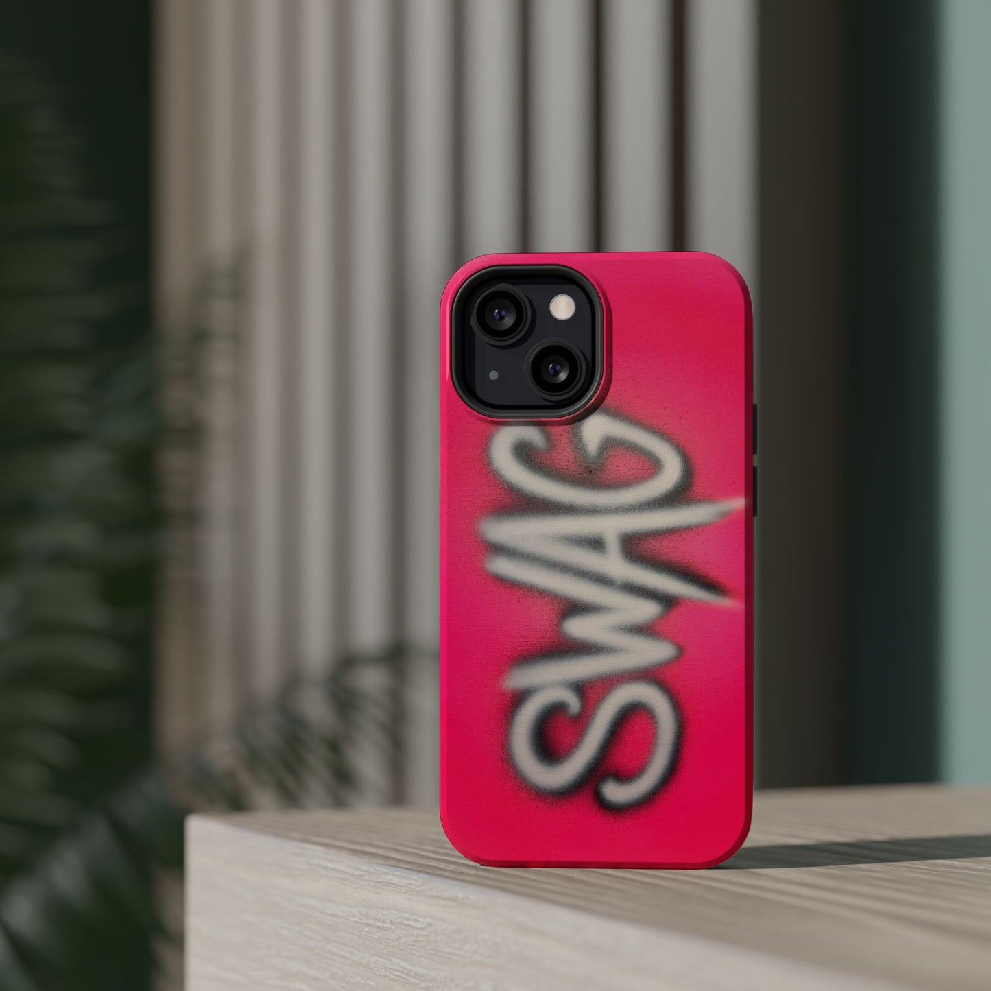 MagSafe "SWAG" airbrush iPhone case