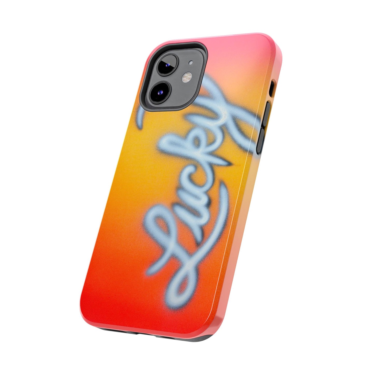 "lucky" airbrush iPhone case