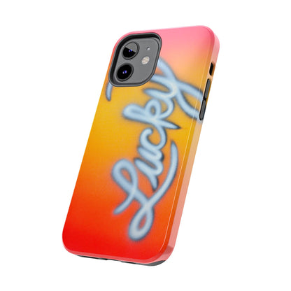 "lucky" airbrush iPhone case