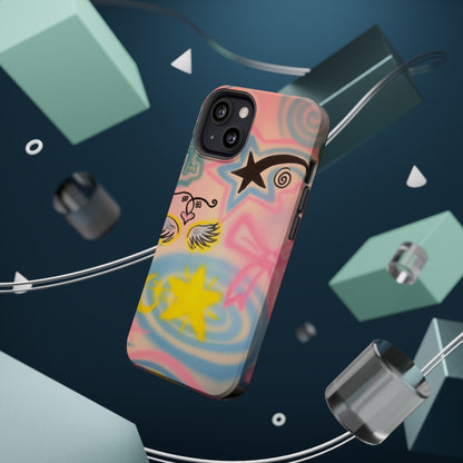 MagSafe "star energy" airbrush iPhone case