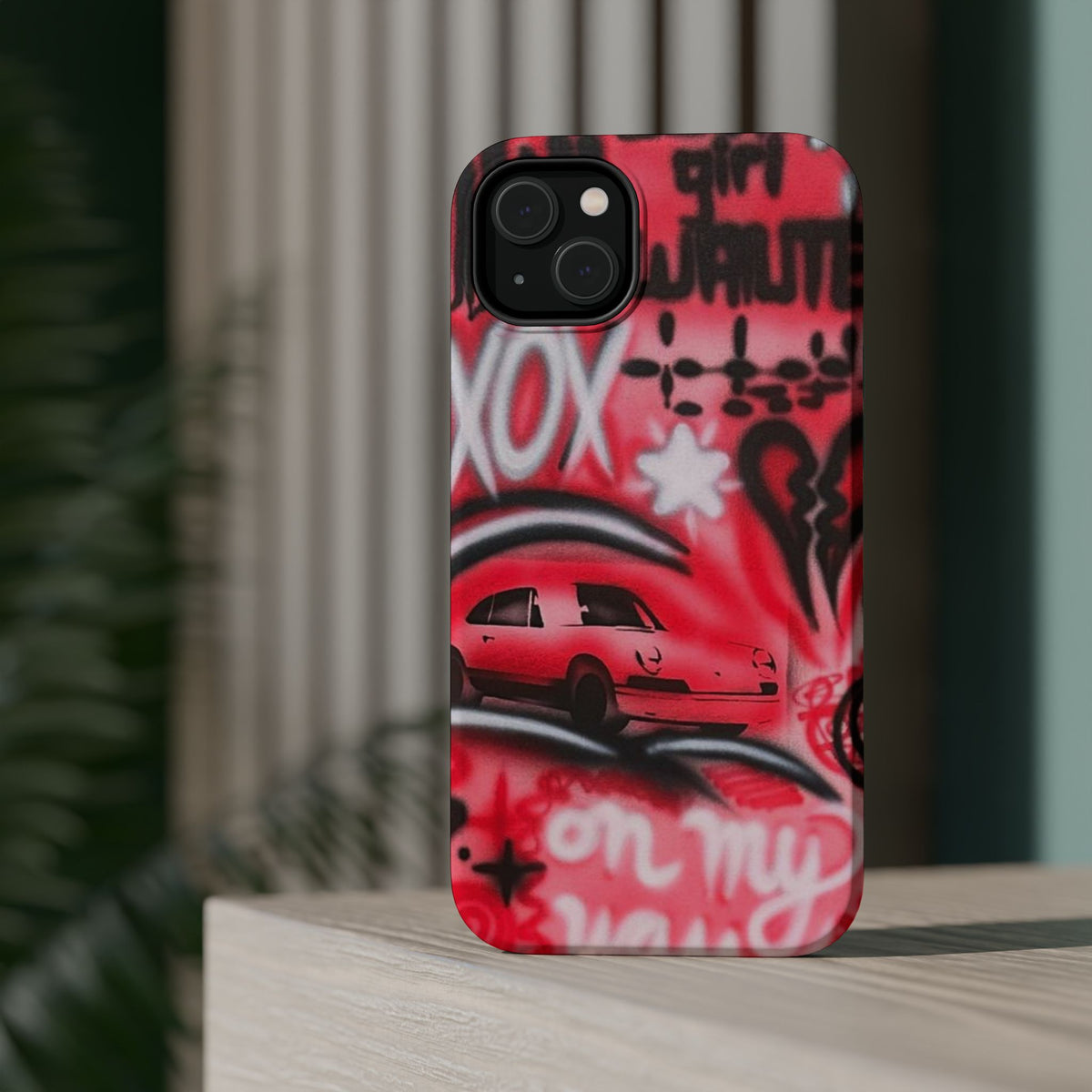MagSafe "lucky you! pt. 3" airbrush iPhone case
