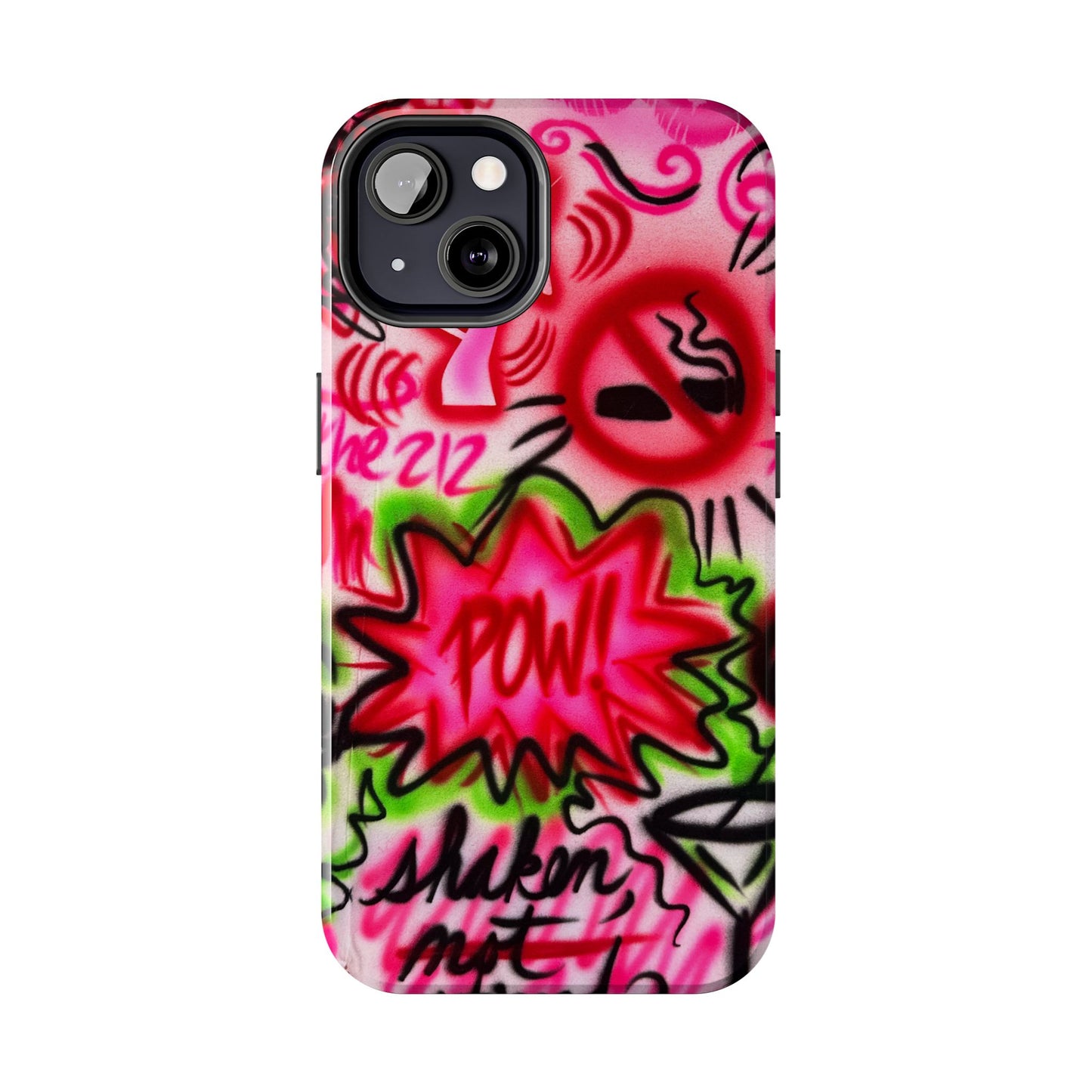 "in the 212" airbrush iPhone case